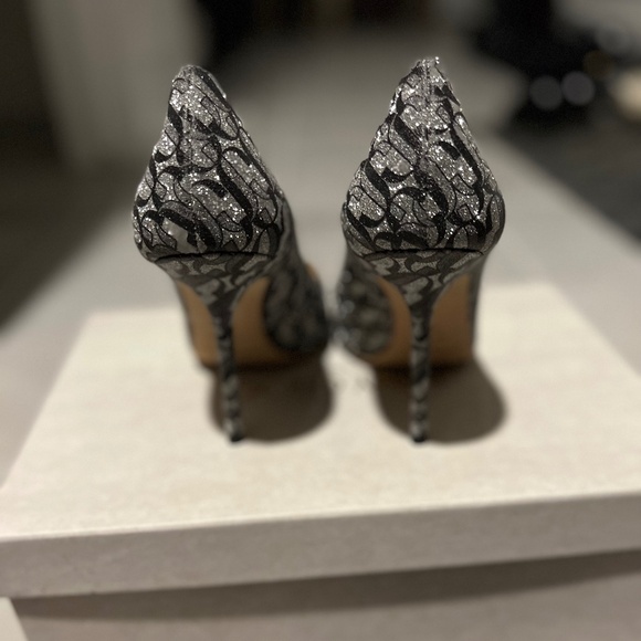 Jimmy Choo love 100 metallic heels - Picture 3 of 4